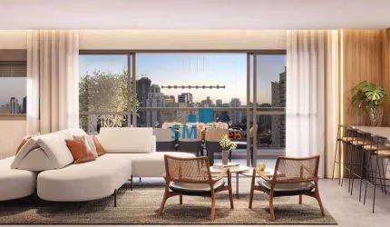 Apartamento com 3 dormitórios à venda, 138 m² por R$ 1.900.000,00 - Santo Amaro - São Paulo/SP