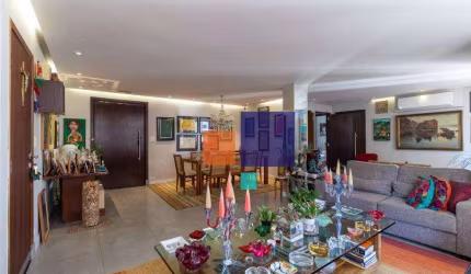 Apartamento Mobiliado 142m², 03 dormitórios (01 suíte), 04 banheiros e 02 vagas - Vende na Cerqueira César