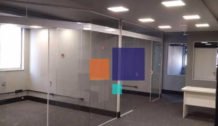 Sala Comercial 93m² com banheiro, copa e 01 vaga - Aluga-se em Pinheiros