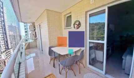 Apartamento com 2 dormitórios à venda, 76 m² por R$ 700.000,00 - Canto do Forte - Praia Grande/SP