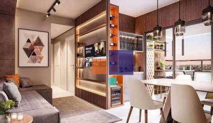 Apartamento com 3 dormitórios à venda, 93 m² por R$ 1.275.000,00 - Campestre - Santo André/SP