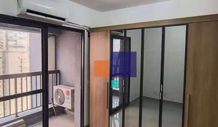 Apartamento com 1 dormitório para alugar, 25 m² por R$ 3.500,00/mês - Brooklin Paulista - São Paulo/SP