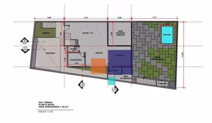 Terreno à venda, 249 m² por R$ 745.000,00 - Vila Guiomar - Santo André/SP