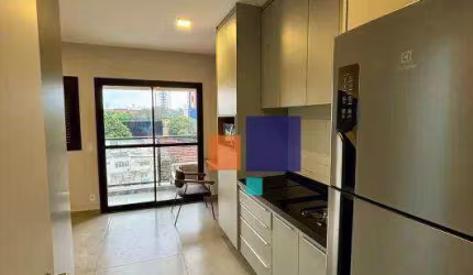 Apartamento com 1 dormitório para alugar, 28 m² por R$ 3.200,00/mês - Jardim das Acácias - São Paulo/SP