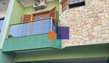 Sobrado com 3 dormitórios à venda, 195 m² por R$ 1.115.000,00 - Vila Camilópolis - Santo André/SP