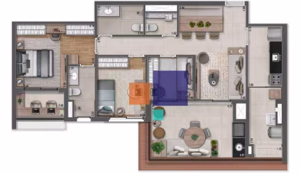 Apartamento com 3 dormitórios à venda, 95 m² por R$ 1.489.000,00 - Saúde - São Paulo/SP
