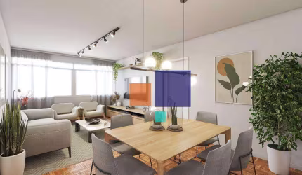 Apartamento com 3 dormitórios à venda, 98 m² por R$ 1.650.000,00 - Jardim Paulista - São Paulo/SP