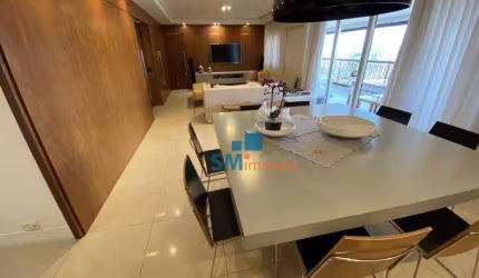 Apartamento Alto Padrão 160m² Mobiliado, 03 dormitórios, 01 suíte e 02 vagas - Vende-se - Barra Funda