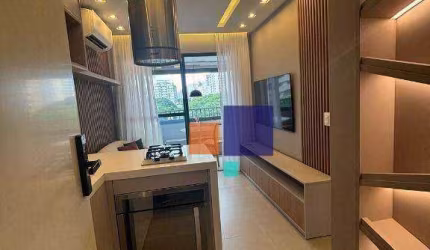 Lindo Apartamento Mobiliado com 32m² com 01 dormitório s/ vaga  - Aluga-se em Moema