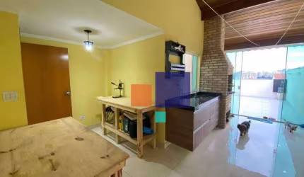 Cobertura com 2 dormitórios à venda, 110 m² por R$ 490.000,00 - Utinga - Santo André/SP