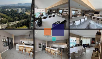 Apartamento com 3 dormitórios à venda, 200 m² por R$ 3.604.000,00 - Alphaville - Barueri/SP