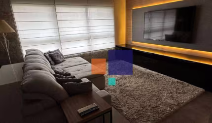 Apartamento Mobiliado e Reformado com 90m², 01 dormitório e 02 vagas - Aluga-se na Cidade Monções