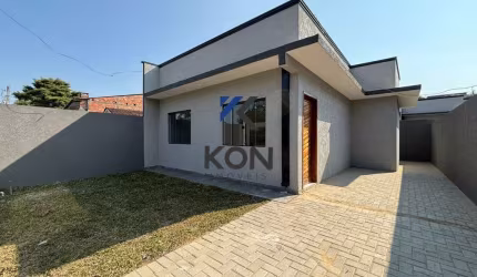 CASA COM TRÊS DORMITÓRIOS A VENDA EM ARAUCÁRIA - HOUSE WITH THREE BEDROOMS FOR SALE IN ARAUCÁRIA-PR-BRASIL