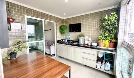 Apartamento com 2 quartos à venda na Rua Espírito Santo, 141, Canto do Forte, Praia Grande, 80 m2 por R$ 669.000