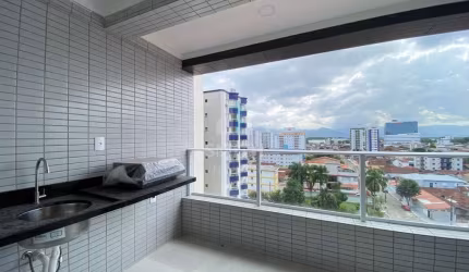 Apartamento com 2 quartos à venda na Rua Canadá, 07, Guilhermina, Praia Grande, 67 m2 por R$ 550.000