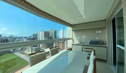 Apartamento com 3 quartos à venda na Rua Doutor Júlio de Mesquita Filho, 277, Aviação, Praia Grande, 101 m2 por R$ 785.000