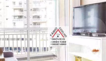Apartamento belíssimo com 2 dormitórios à venda, 60 m² por R$ 670.000 - Interlagos - São Paulo/SP