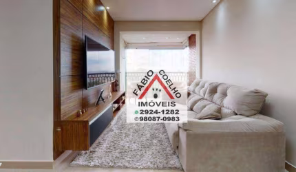 Apartamento lindíssimo com 3 dormitórios à venda, 72 m² - Interlagos - São Paulo/SP