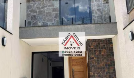 Sobrado com 3 dormitórios 3 suítes, espaço gourmet churrasqueira  à venda, 150 m² por R$ 1.100.000 - Vila Gea - São Paulo/SP