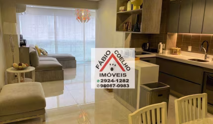 Apartamento maravilhoso com 2 dormitórios à venda, 68 m² - Santo Amaro - São Paulo/SP