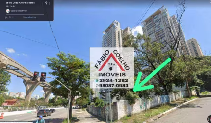 Terreno à venda, 2609 m² por R$ 9.500.000,00 - Campo Belo - São Paulo/SP