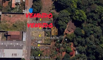 Terreno à venda, 312 m² por R$ 150.000,00 - Sítios Santa Luzia - Aparecida de Goiânia/GO