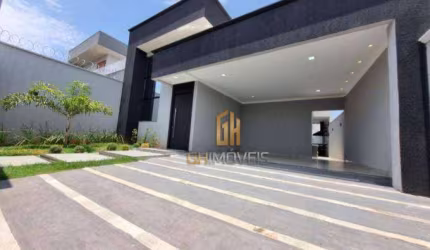 Casa com um belo conceito, alto padrão sozinha no lote. Localizada em região de valorização. Setor Faiçalville,.
