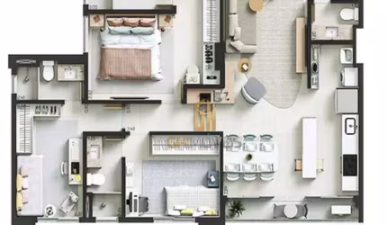 Apartamento à venda, 97 m² por R$ 1.000.000,00 - Setor Pedro Ludovico - Goiânia/GO