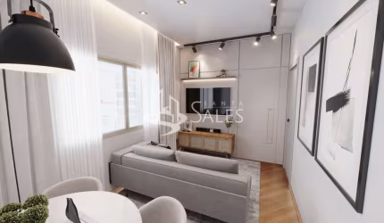 Apartamento 44m² encantador e recém-reformado em uma das áreas mais desejadas de São Paulo!!
