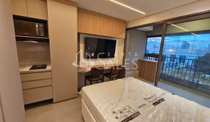 Studio para Locação em Indianópolis, São Paulo-SP: 1 quarto, 1 sala, 1 banheiro, 29m² de área. Encontre seu novo lar!