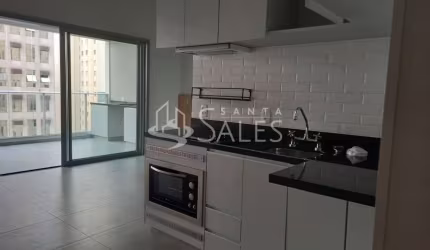 Studio ao lado da Estação Moema: Apartamento para locação em SP com 1 quarto, 1 suíte e vaga de garagem