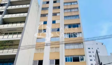 Apartamento em Jardim Paulista com 96m² com 2 dormitórios sendo 1 suíte, 3 banheiros no total.