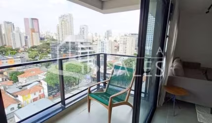 Apartamento com 1 dormitório (suíte), 1 banheiro, cozinha completa, 1 vaga de garagem coberta.