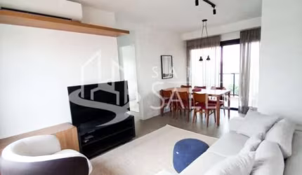 Apartamento com 2 dormitório, 1 banheiro, cozinha completa, 1 vaga de garagem coberta.