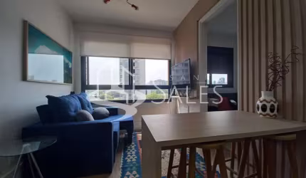 Apartamento de 2 quartos para locação no Indianópolis, São Paulo - SP: 35,00m² de puro conforto no Boulevard Ibirapuera Agami!