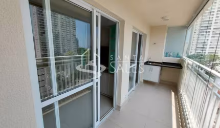 Apartamento com 1 quarto à venda na Rua Coronel Luís Barroso, 582, Santo Amaro, São Paulo, 37 m2 por R$ 480.000