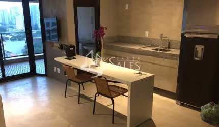 LINDO APTO COM 1 DORMITORIO E 1 VAGA NO ITAIM BIBI