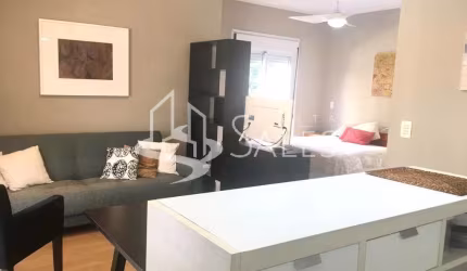 Apartamento para locação na Consolação, São Paulo-SP: 1 quarto, 1 sala, 1 banheiro, 1 vaga de garagem!