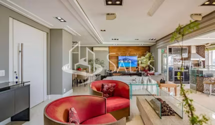 Luxuoso apartamento de 4 quartos na Vila Romana, São Paulo-SP, com 3 suítes, 3 salas e 3 vagas de garagem, 1 carro elétrico. Venha conferir!