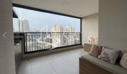 Apartamento à venda em Santo Amaro, São Paulo-SP: 2 quartos, 2 suítes, 1 sala, 2 banheiros, 2 vagas, 68m². Imperdível!