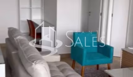 Apartamento à venda em São Paulo-SP, Vila Clementino: 1 quarto, 1 suíte, 1 sala, 1 banheiro, 1 vaga de garagem, 46m².
