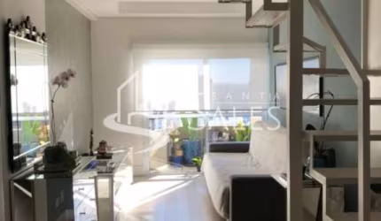 Linda cobertura duplex 1 dormitório com closet! Na Vila Suzana! Localização privilegiada!