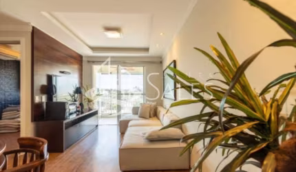 Apartamento com 3 quartos e 2 suítes em Indianópolis, Moema, São Paulo-SP: varanda gourmet e 2 vagas de garagem, 86,14m².