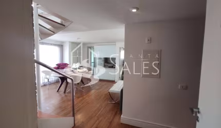 Apartamento de luxo para locação na Vila Nova Conceição, São Paulo-SP: 2 quartos, 1 sala, 2 banheiros, 1 vaga, 104,00 m².