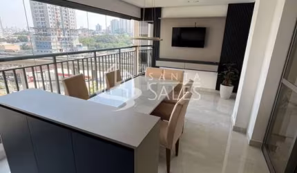 Espetacular apartamento à venda em São Paulo-SP, Vila Independência: 3 quartos, 3 suítes, 2 salas, 4 banheiros, 2 vagas, 121 m².