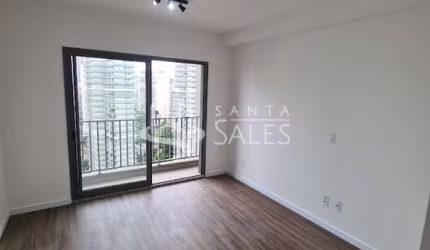 Apartamento para locação na Vila Nova Conceição, São Paulo-SP: 1 quarto, 1 sala, 1 banheiro - 25m² de área!