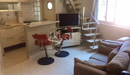 Aluguel de apartamento de luxo na Vila Nova Conceição, São Paulo-SP: 1 quarto, 1 suíte, 2 banheiros, 1 vaga na garagem.