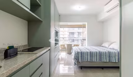 Apartamento na PARAÍSO: 1 quarto, 1 banheiro, 24,00 m² de área.