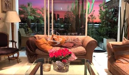 Venda de Apartamento de Luxo em Cidade Monções, São Paulo-SP: 4 quartos, 3 suítes, 5 banheiros, 3 vagas, 210m².