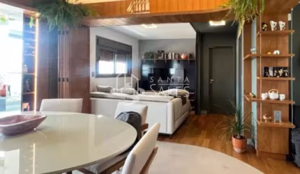 Apartamento à venda em Indianópolis, São Paulo-SP: 2 quartos, 2 banheiros, 1 vaga de garagem, 65,00 m² de área. A 220m da estação do metrô Eucaliptos.
